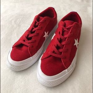 Red converse
